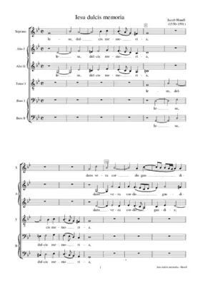 Jesu dulcis memoria