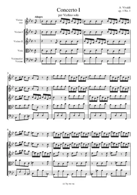 Violin Concerto in B-flat major