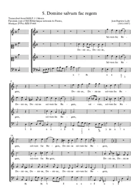 Domine salvum fac regem