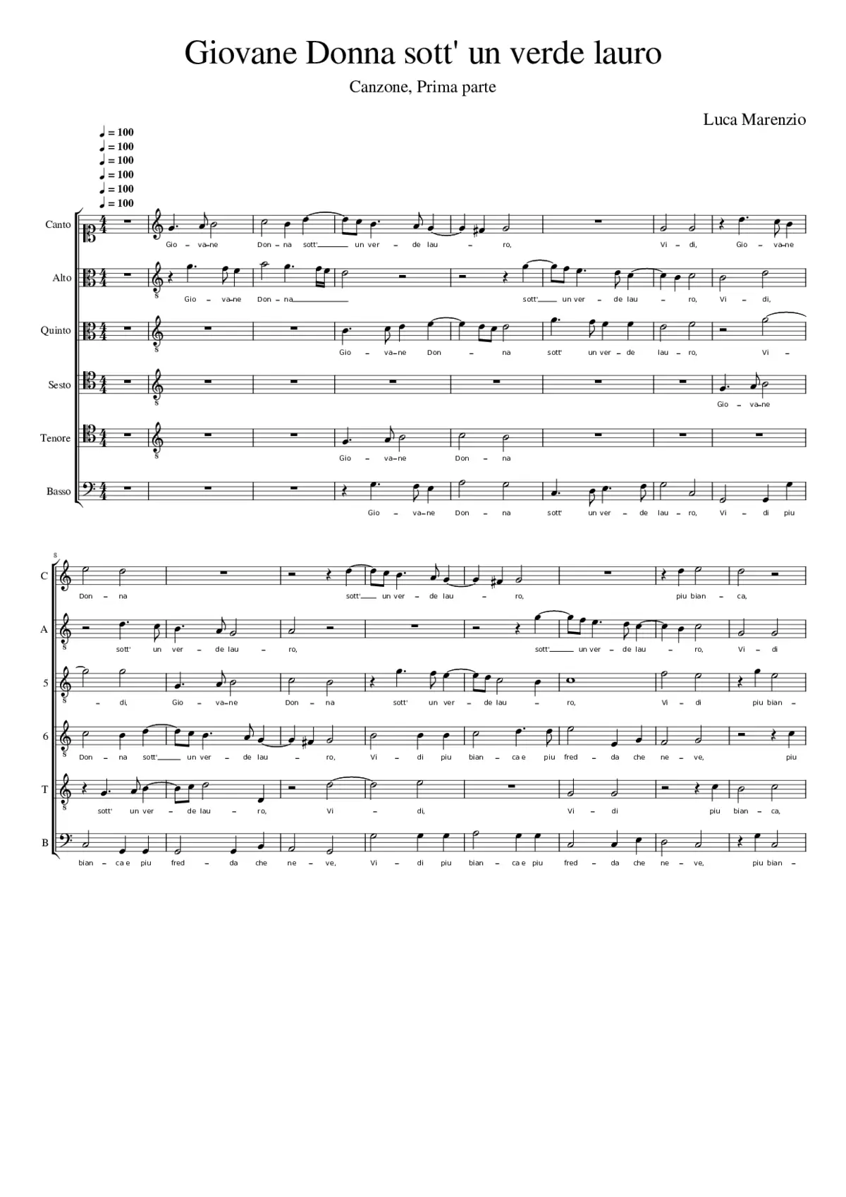 Giovane Donna - Page 1