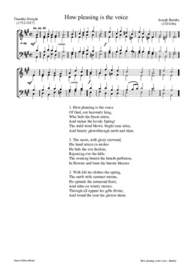 How pleasing is the voice