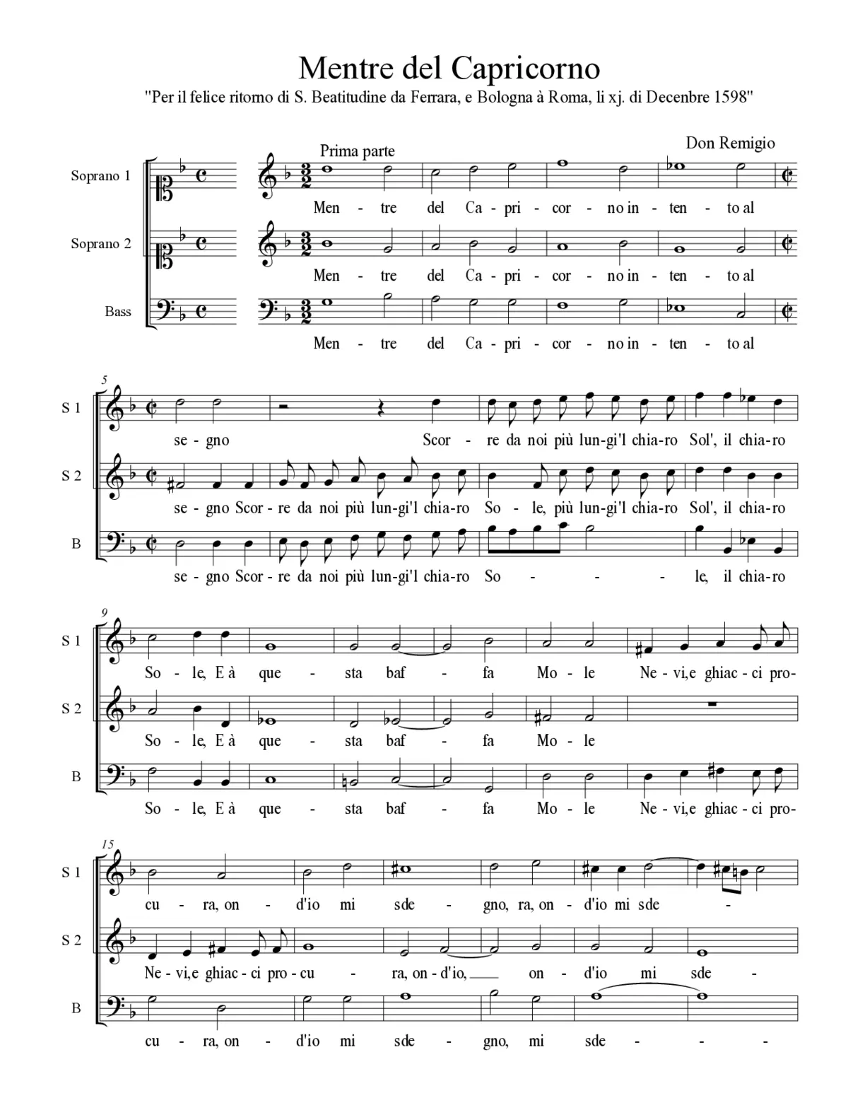 Mentre del Capricorno - Page 1