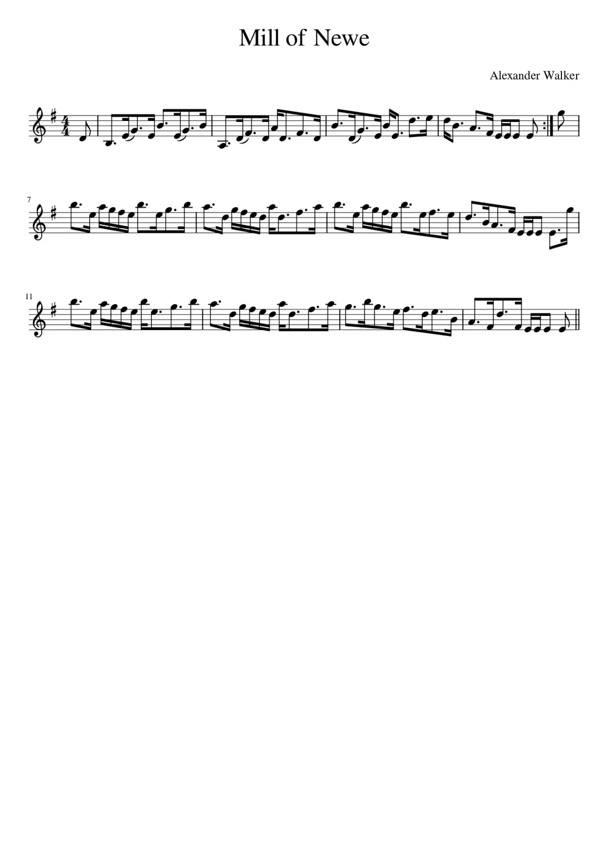 Mill of Newe - Page 1