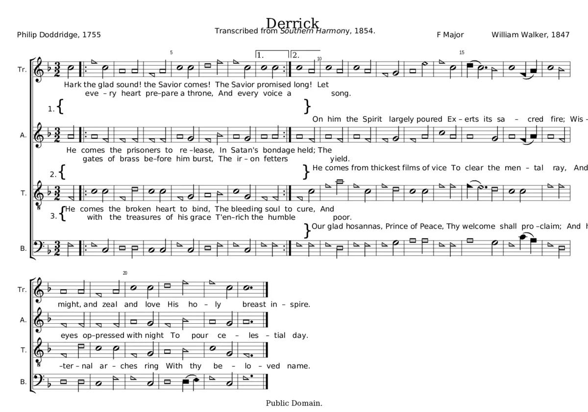 Derrick - William Walker - Page 1