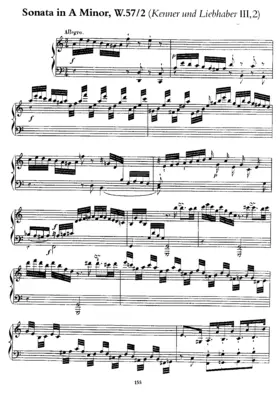 Keyboard Sonata in A minor