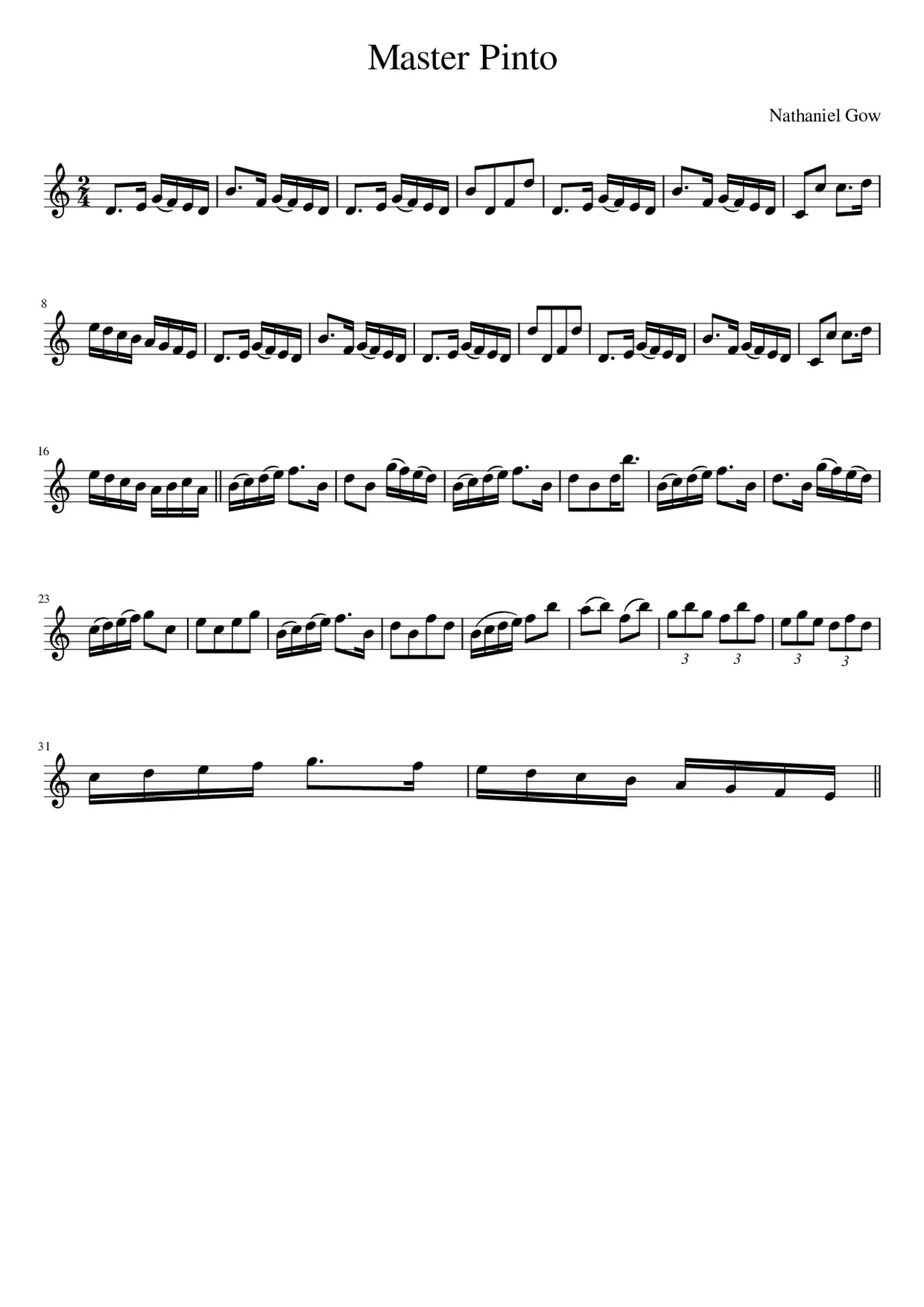 Master Pinto - Page 1