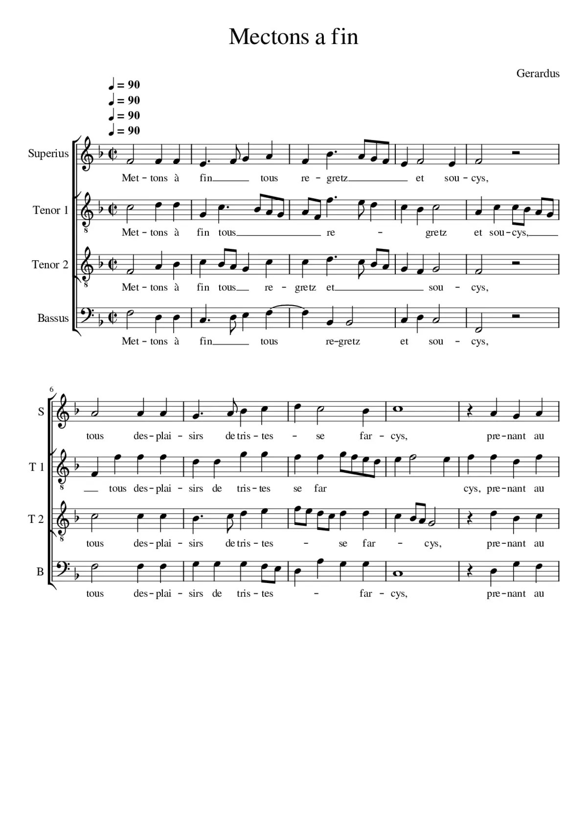 Mectons a fin - Page 1