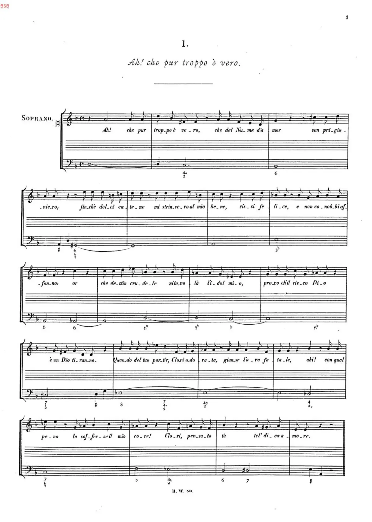Ah, che pur troppo è vero - Page 1