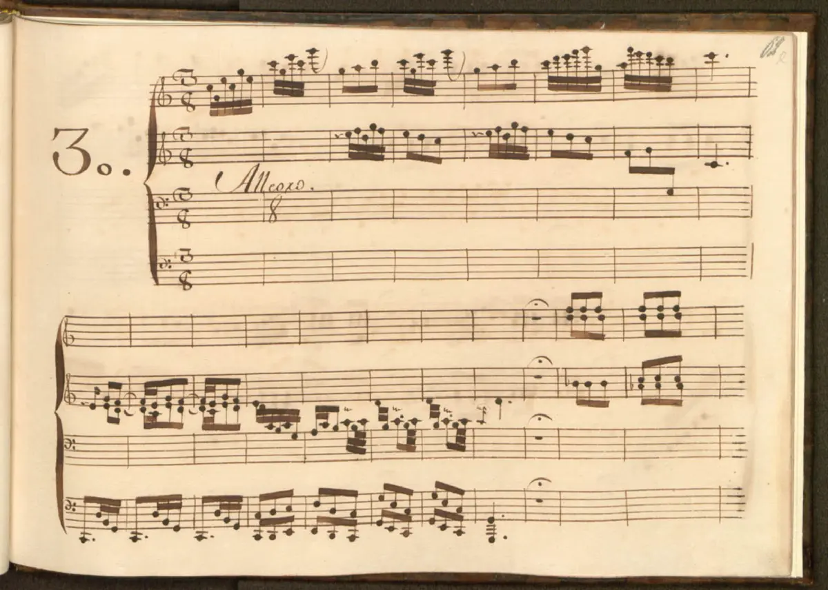 Keyboard Sonata in C major - Page 1