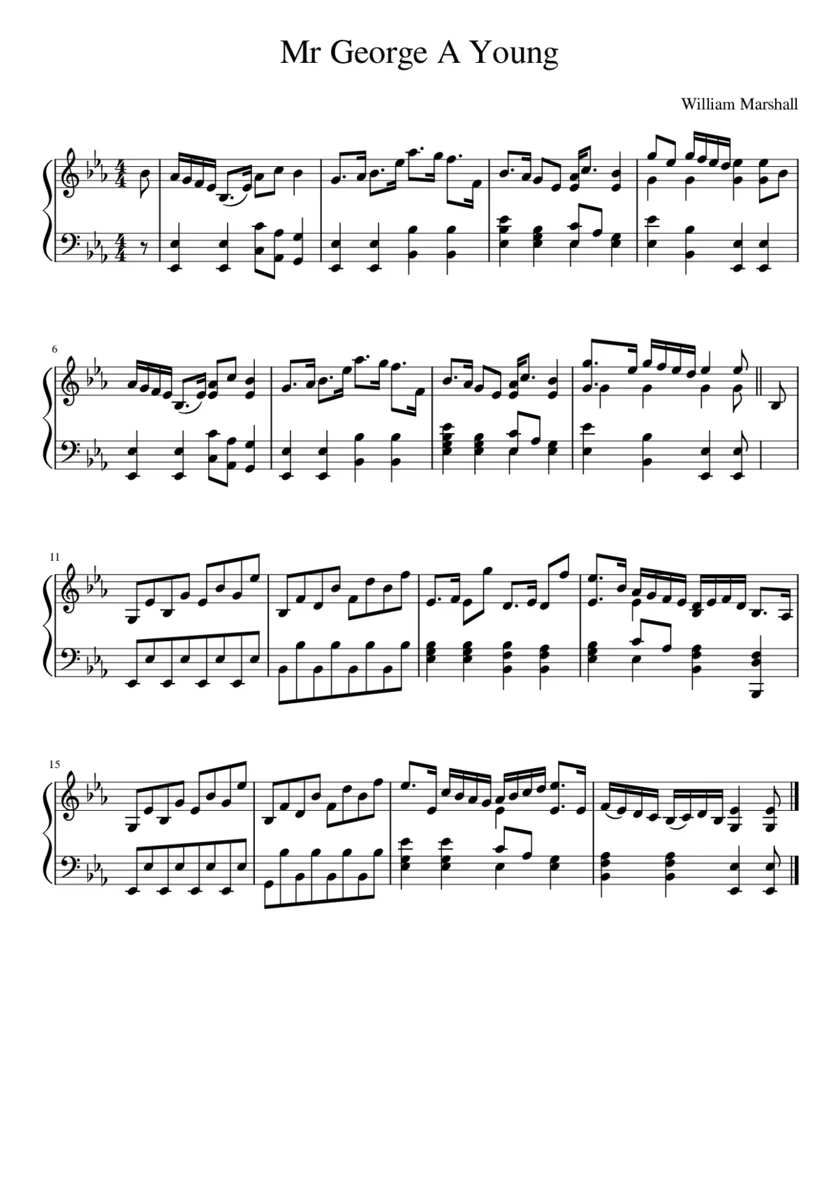 Mr George A Young - Page 1