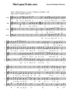 Morì quas' il mio core