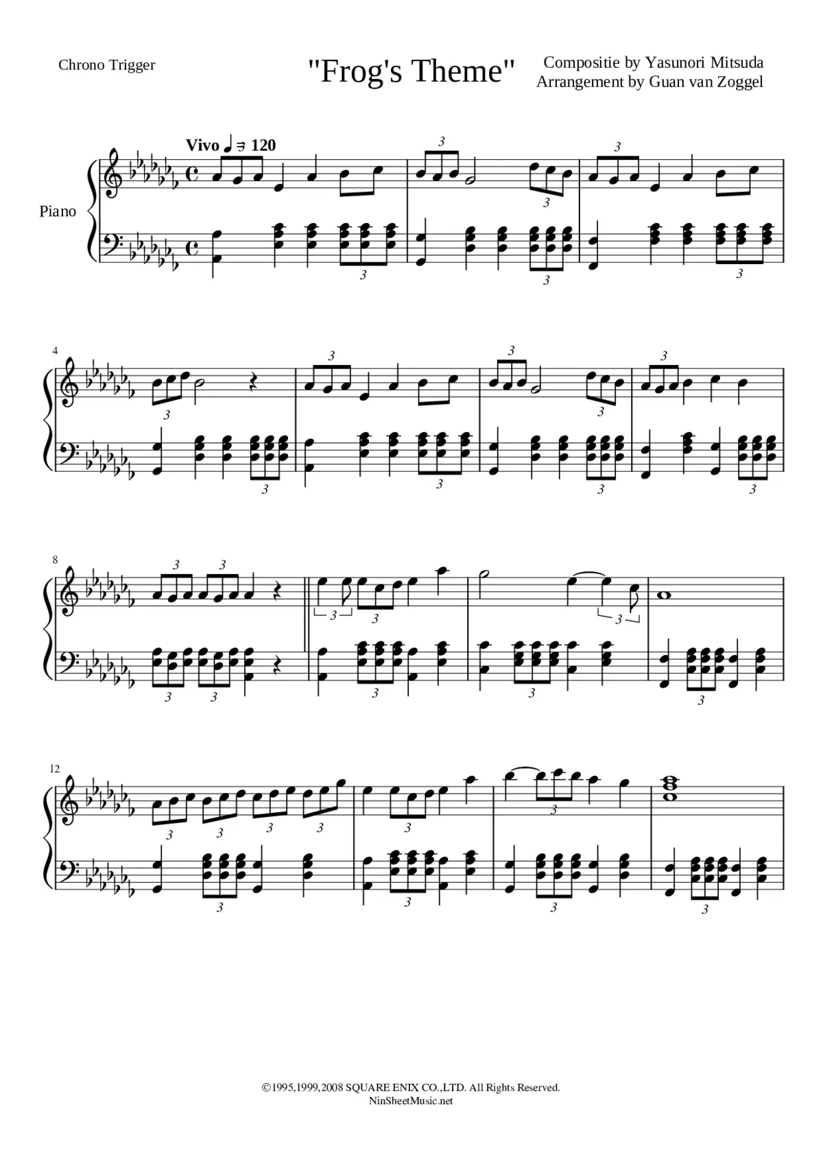 chrono trigger - frogs theme - Page 1