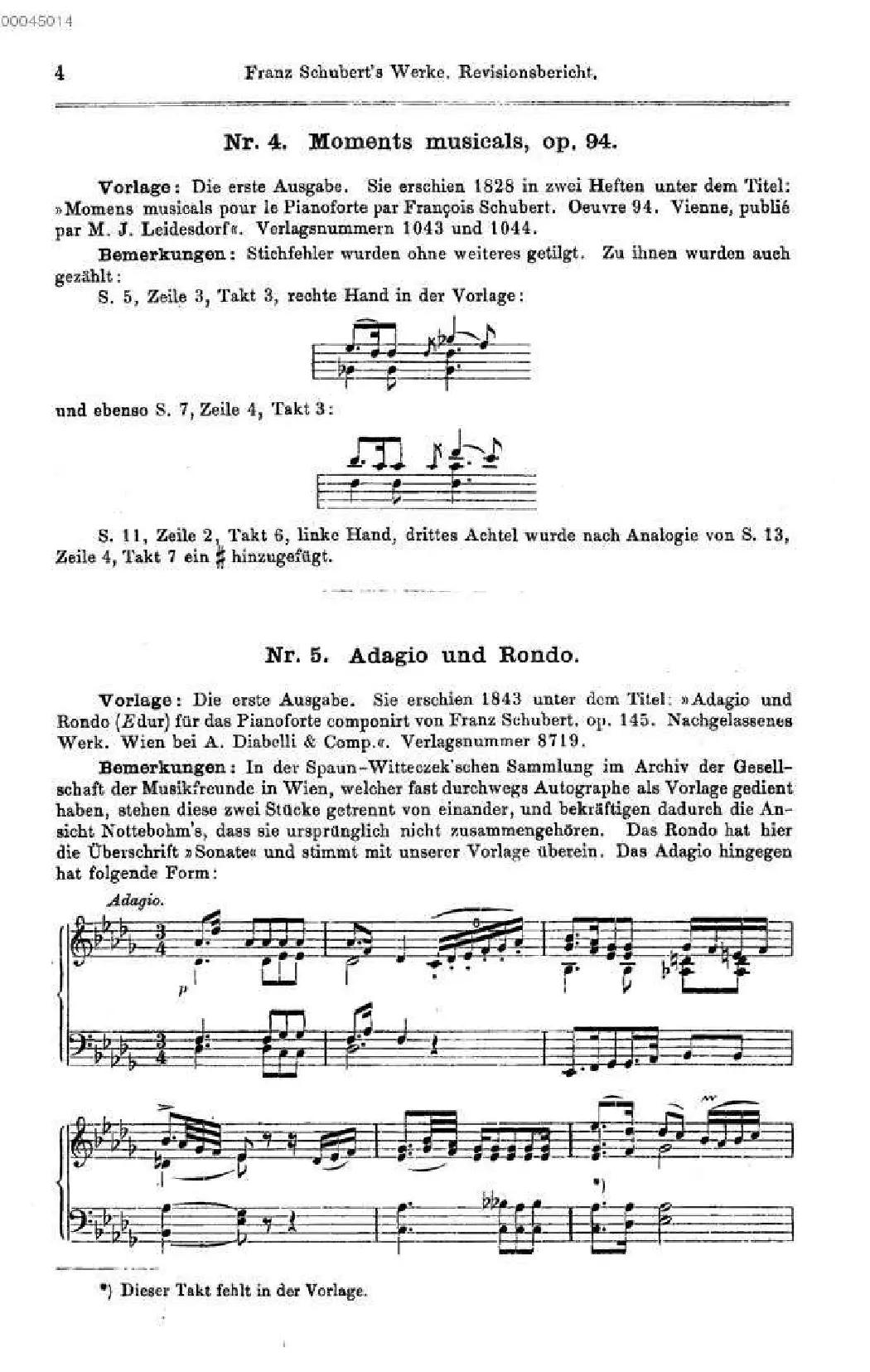 Adagio in D-flat major - Page 1