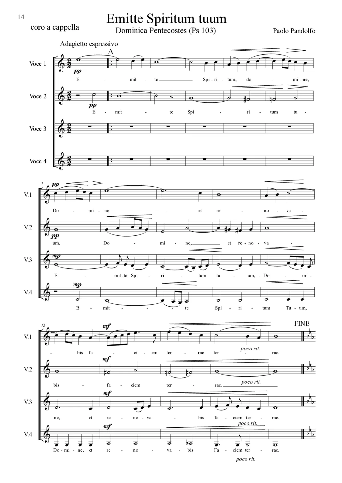 Emitte Spiritum tuum - Page 1