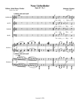 Verzicht, o Herz, auf Rettung, Op. 65, No. 1