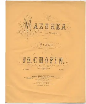 Mazurka in C major