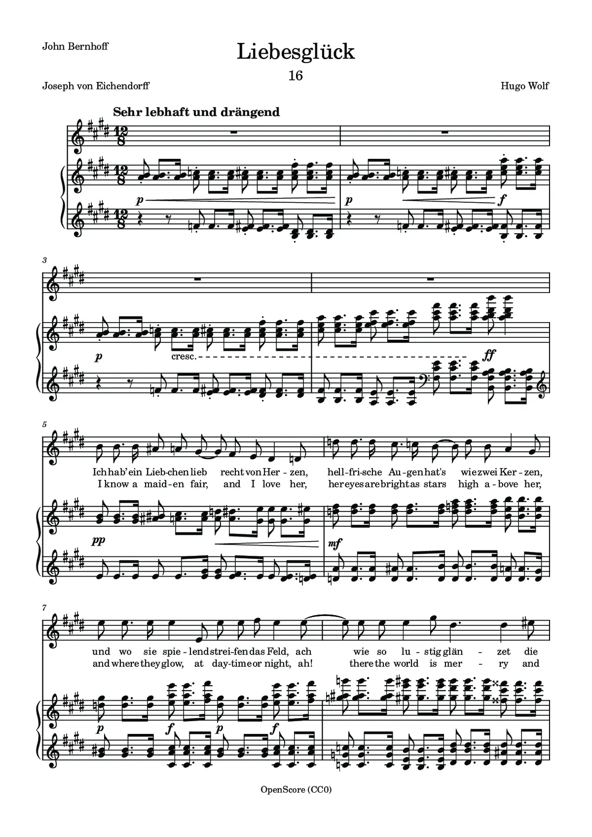 Liebesglück - Page 1