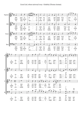 Great God whose universal sway