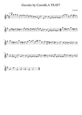 Gavotte by CorrelliA TS.057