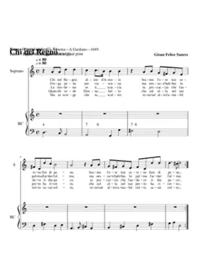 Chi nel regno almo d' Amore