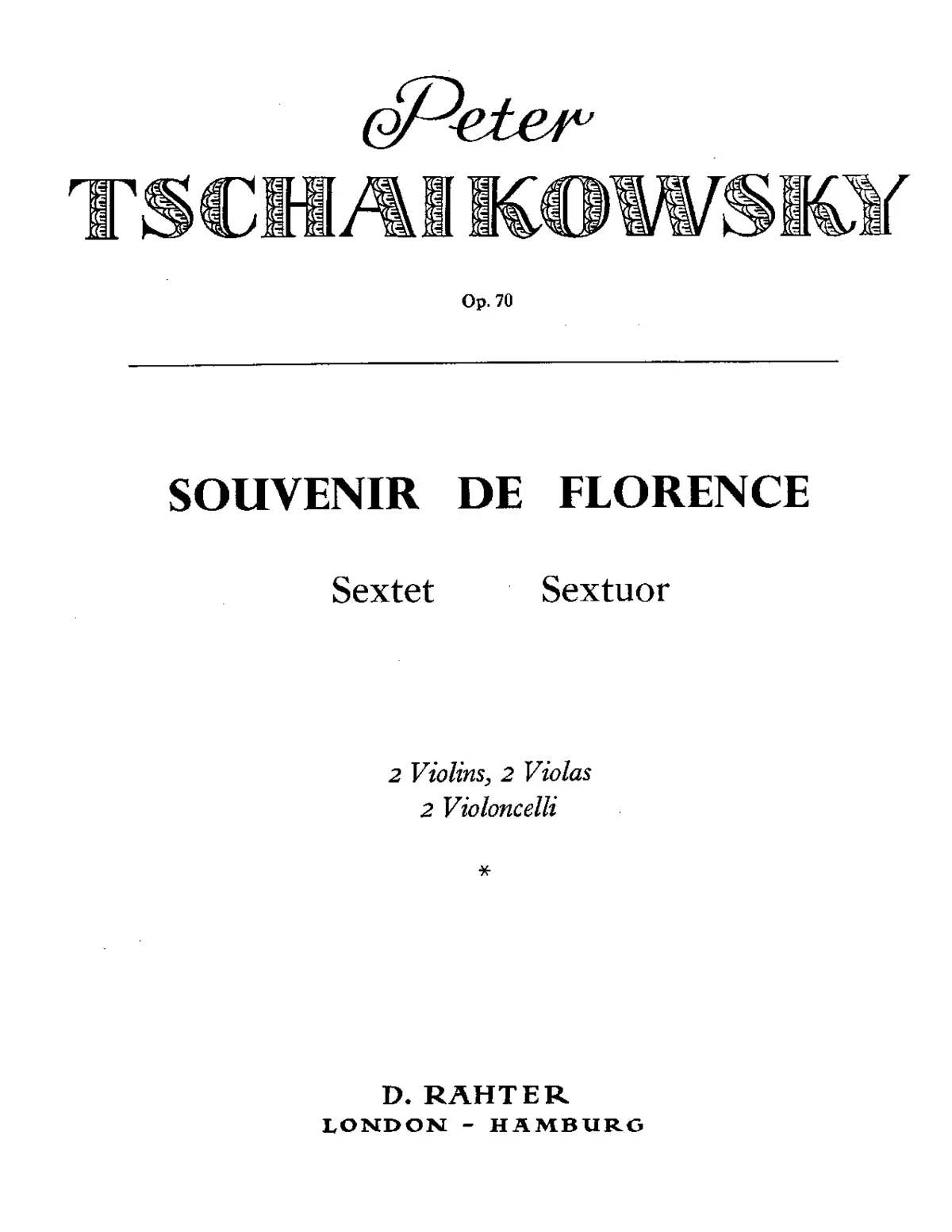 Souvenir de Florence - Page 1