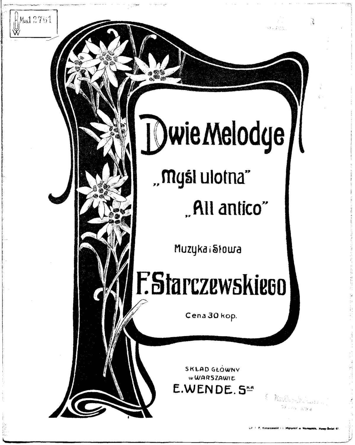 Dwie Melodye - Page 1