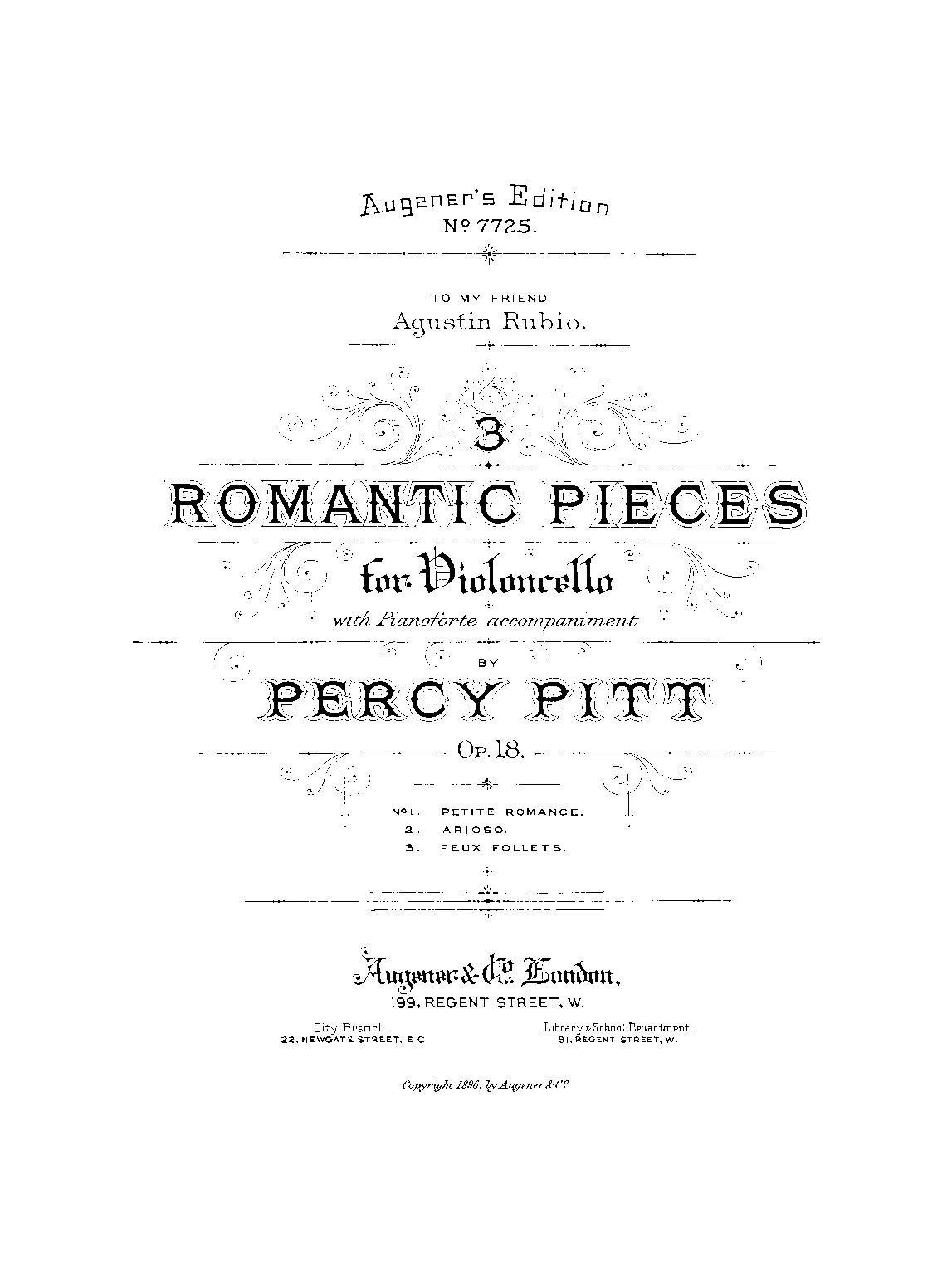 3 Romantic Pieces - Page 1
