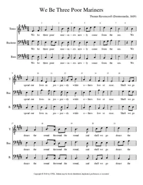 We be three poore mariners