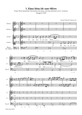 Eines bitte ich vom Herrn