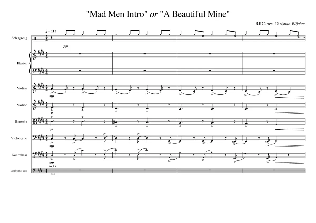 mad men theme - Page 1