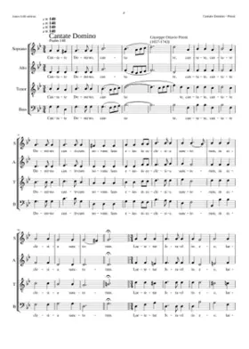 Cantate Domino