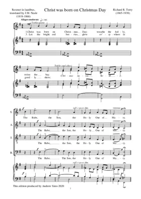 Christ was born on Christmas Day