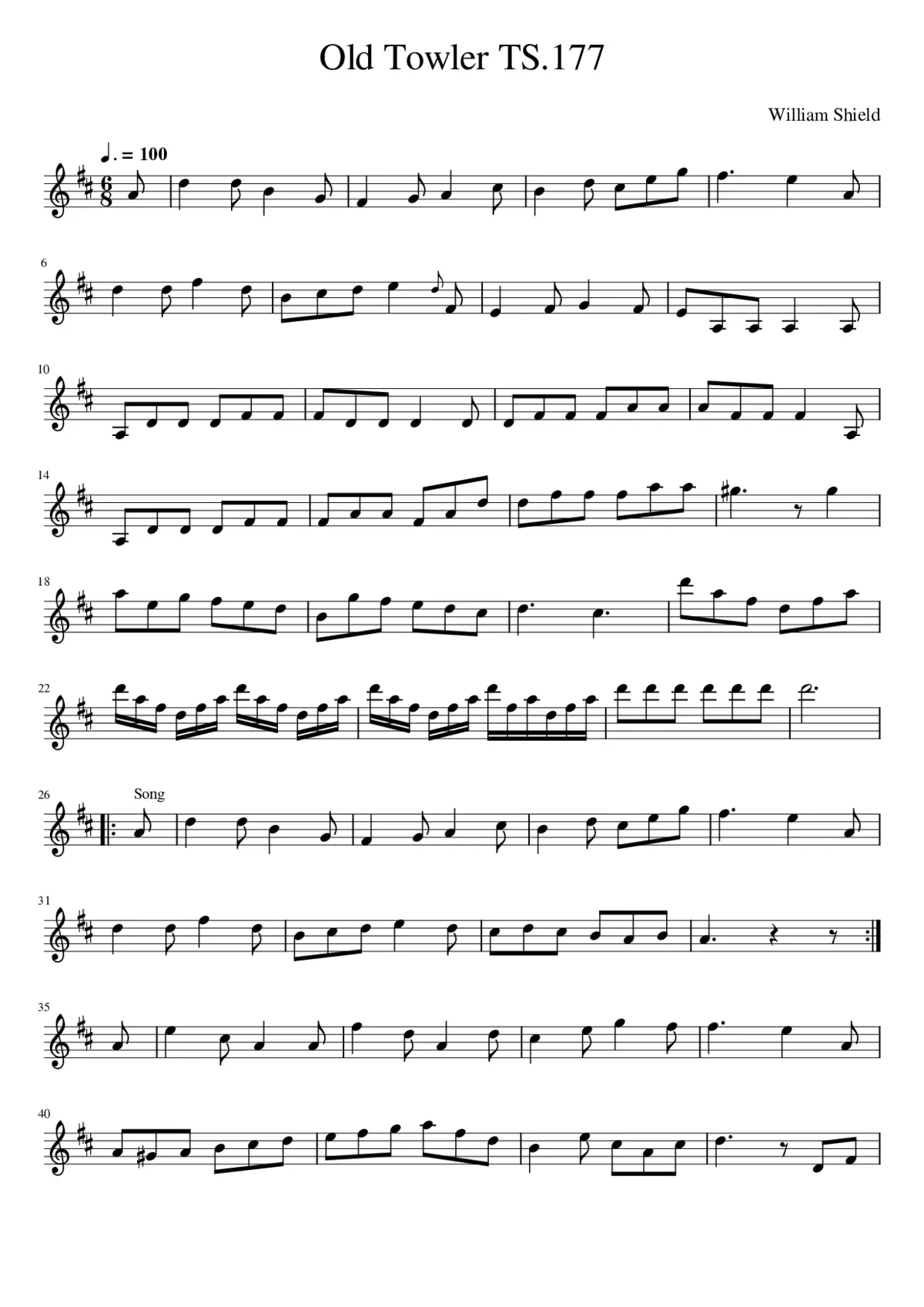 Old Towler TS.177 - Page 1