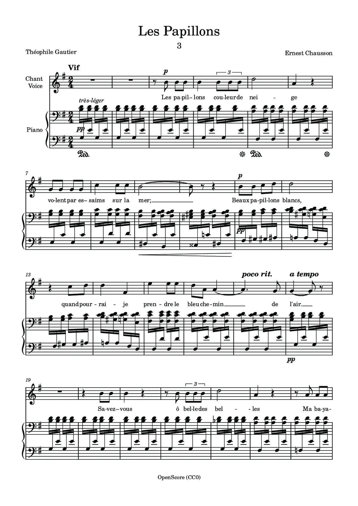 Les Papillons - Page 1