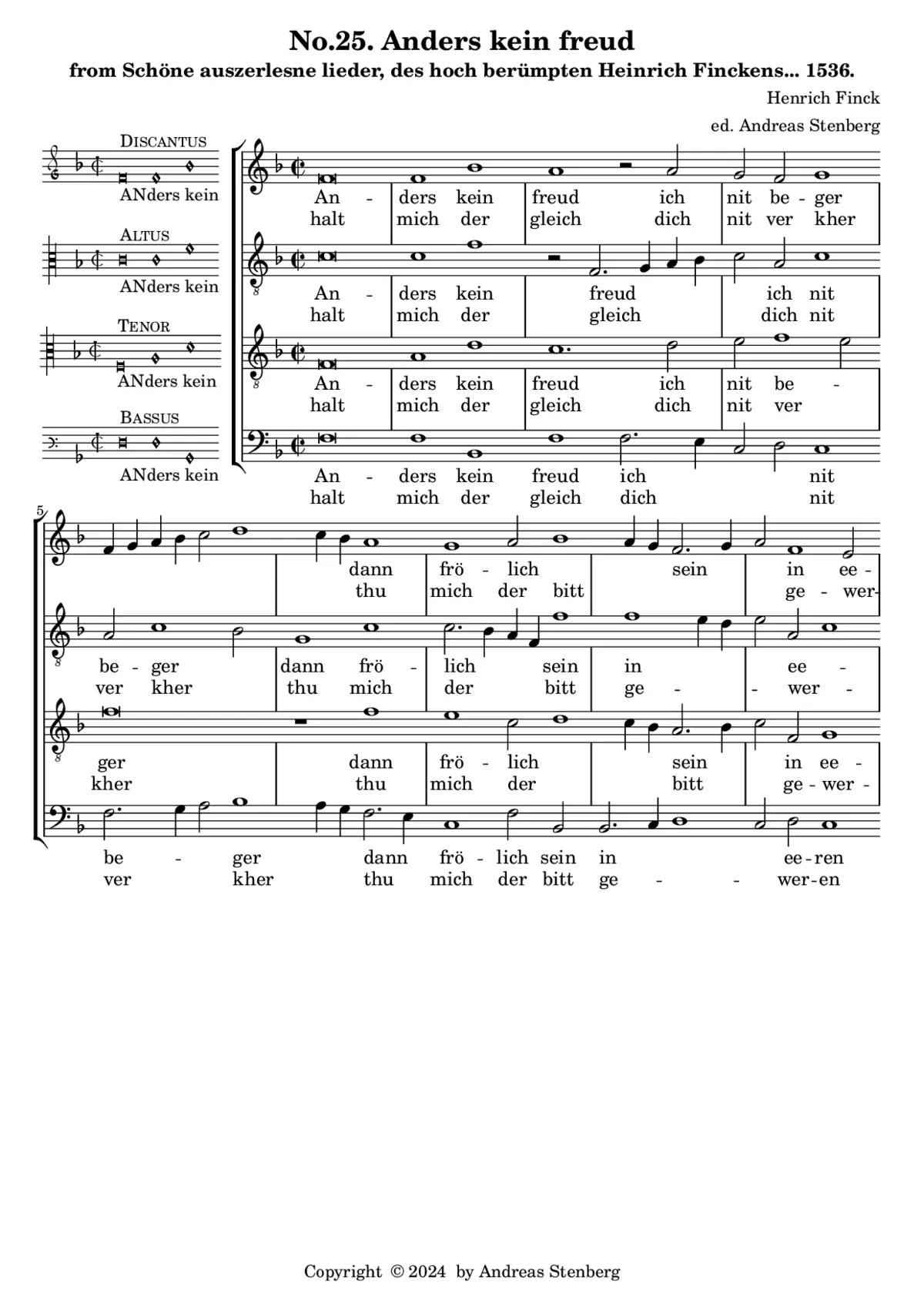 Anders kein freud - Page 1