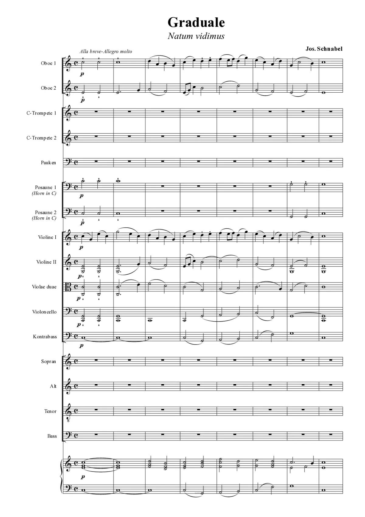 Graduale: Natum vidimus - Page 1