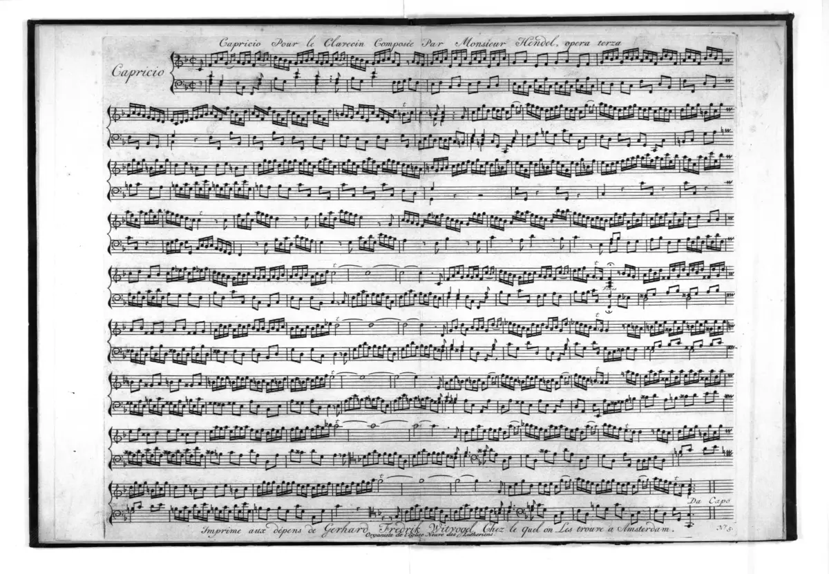 Capriccio in F major - Page 1
