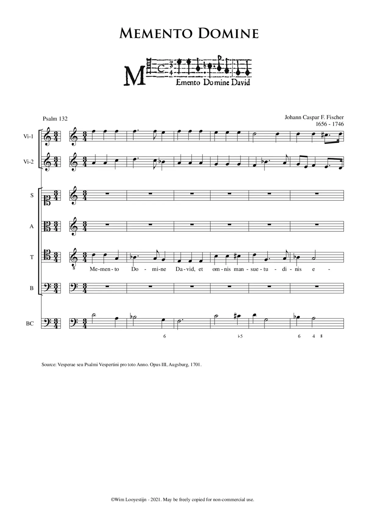 Memento Domine - Page 1