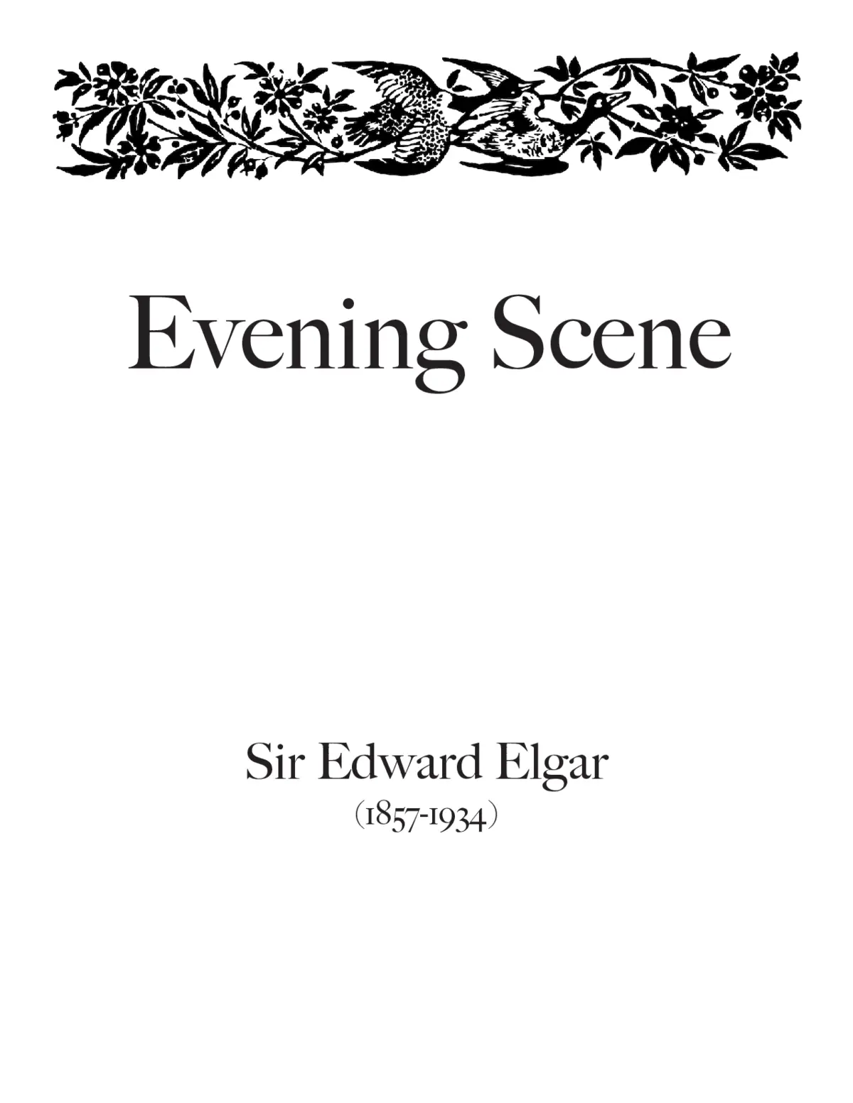 Evening Scene - Page 1