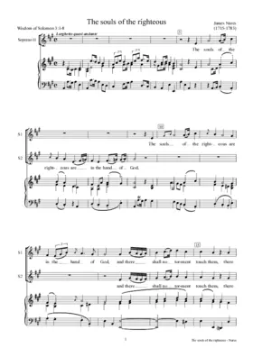 The souls of the righteous