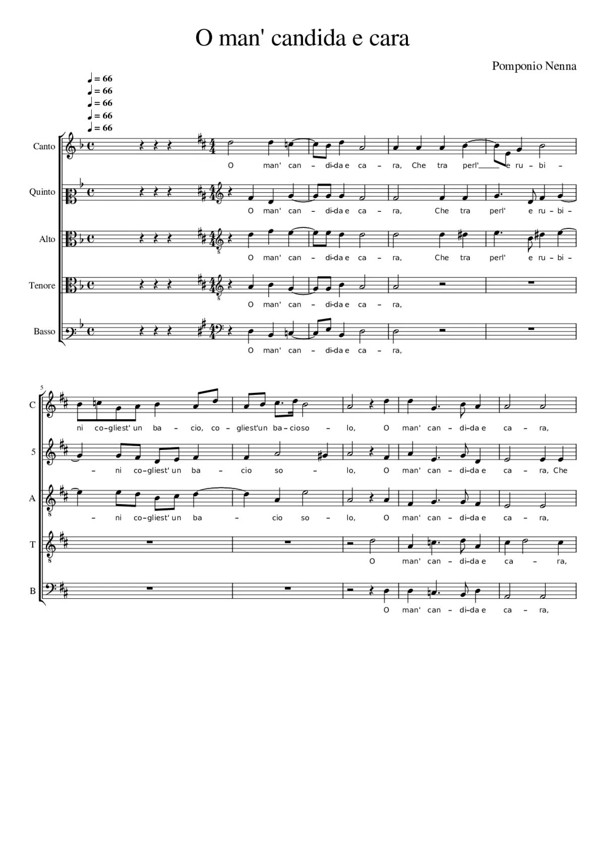 O man' candida e cara - Page 1