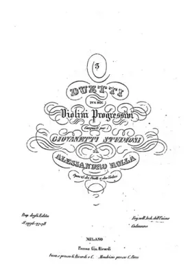 3 Duos for 2 Violins, BI 176, 198, 132