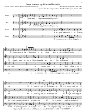 Come la notte ogni fiammella è viva