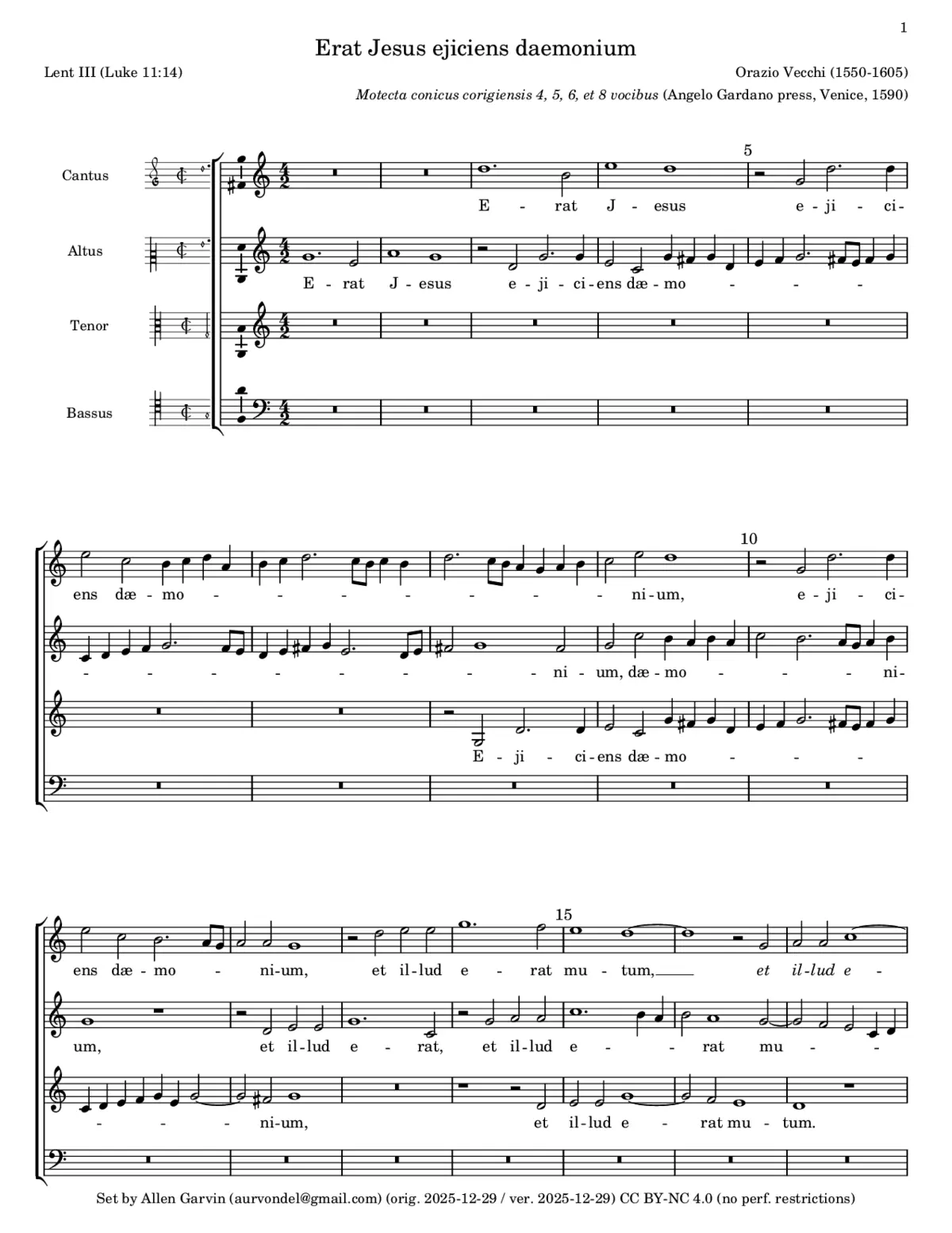 Erat Jesus - Page 1