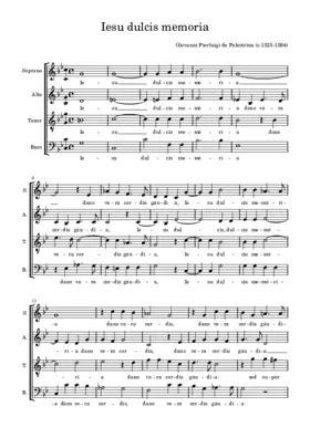 Jesu, dulcis memoria