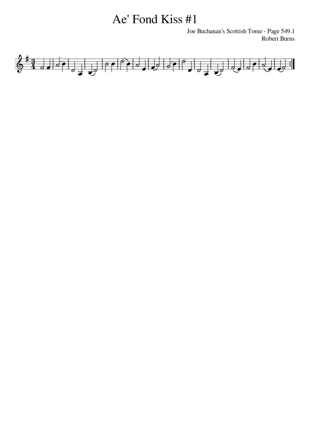 Ae Fond Kiss - Page 1