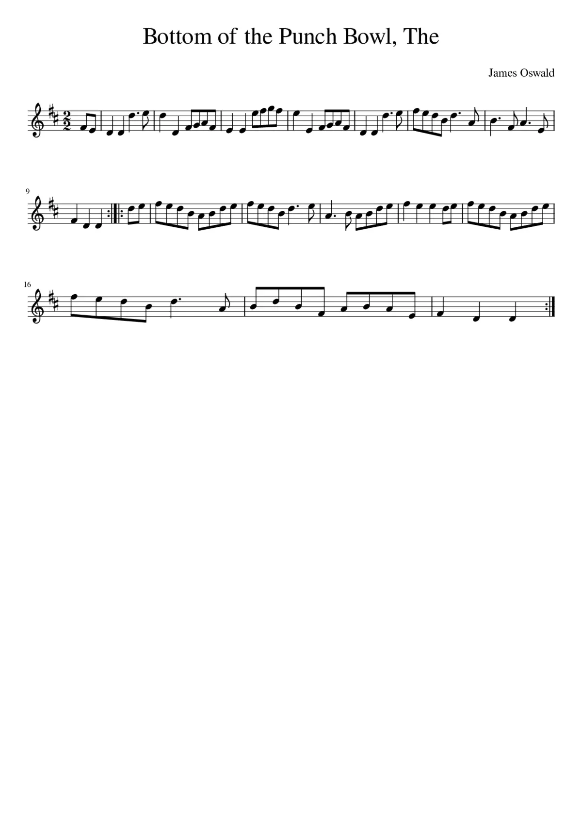 The Bottom of the Punch Bowl - Page 1