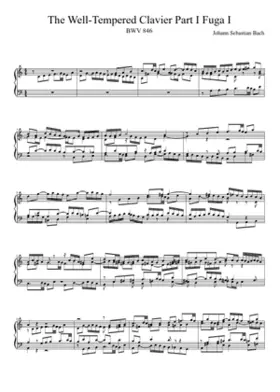 Prelude and Fugue in C major BWV 846