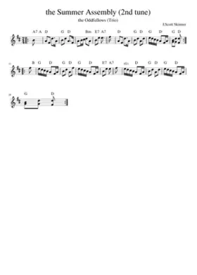 the Summer Assembly (2nd tune)