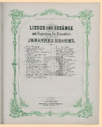7 Lieder - Page 1